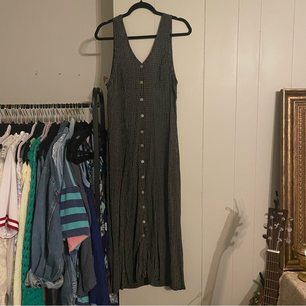 Vintage Button Up Dress